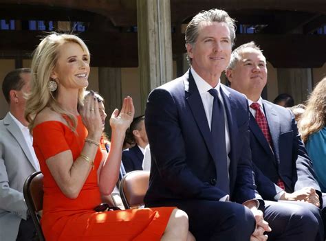 newsom wife and children.